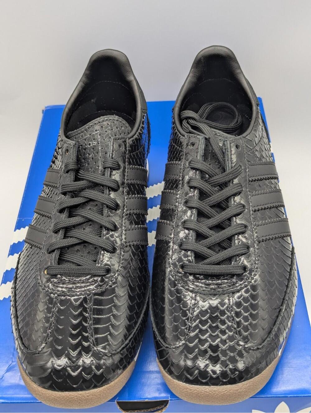 Adidas SL 72 OG W Black Snakeskin Sneakers IH9170 Women's Size 7 / Kids 6Y New - Picture 4 of 9